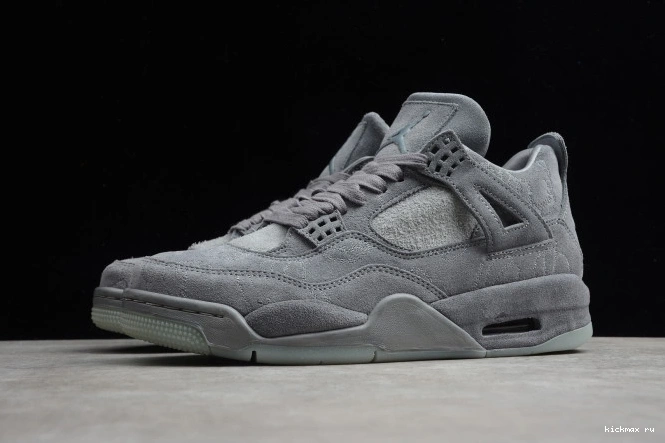 Cheap MAX Grey 930155-003 4 Jordan x Cool Air KAWS 0819